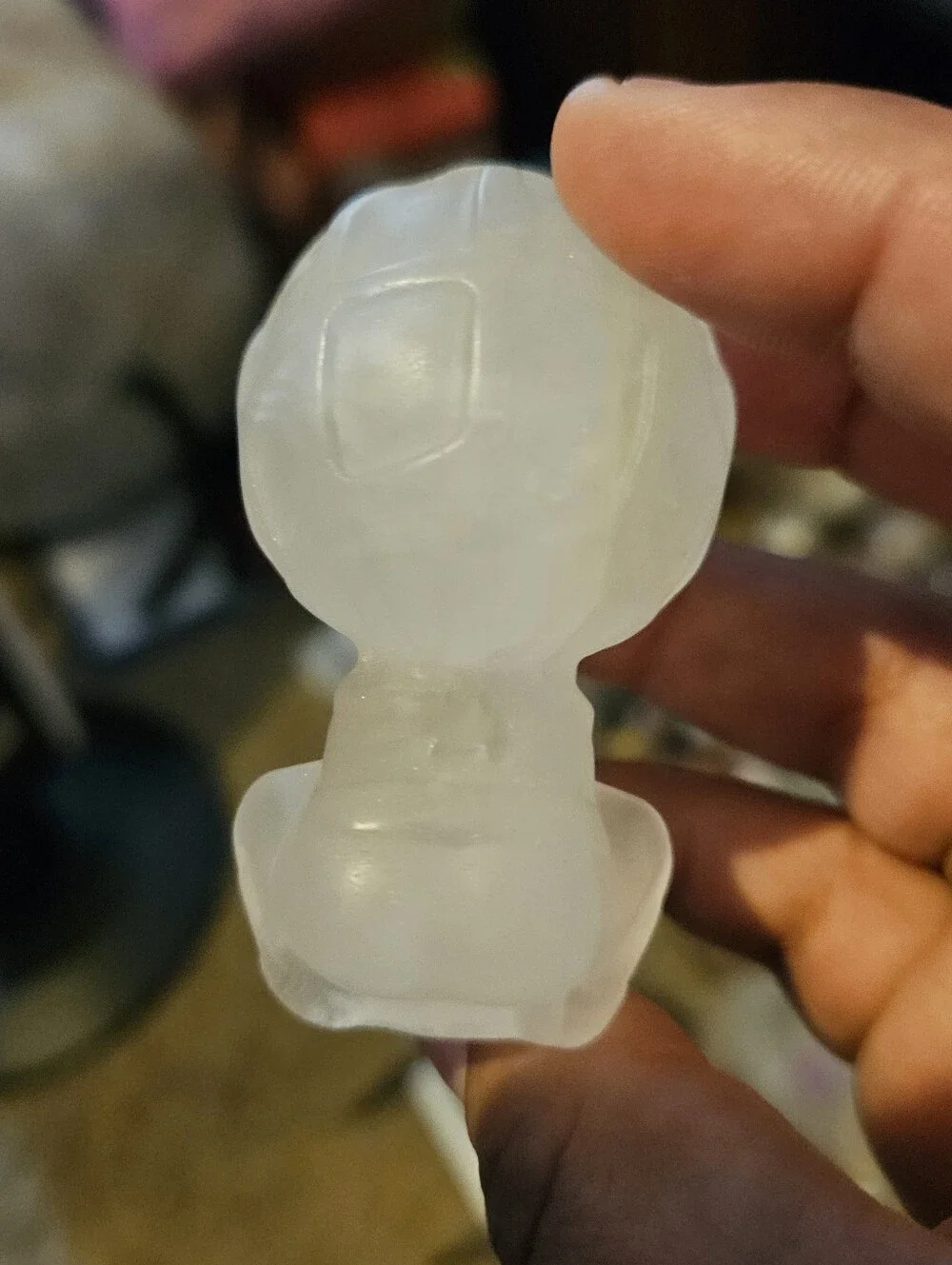 Clear Quartz SpiderMan!